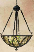 Meyda Yellow 38544 - 24" Wide Branches Inverted Pendant