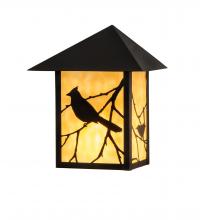 Meyda Yellow 41861 - 9" Wide Seneca Song Bird Wall Sconce