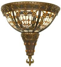 Meyda Yellow 50243 - 12"W Fleur-de-lis Wall Sconce