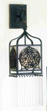 Meyda Yellow 50513 - 7" Wide Celtic Knot Hanging Lantern Wall Sconce