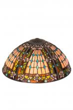 Meyda Yellow 64983 - 16" Wide Fleur-de-lis Shade