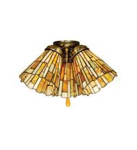 Meyda Yellow 65093 - 5"W Delta Jadestone Fan Light Shade