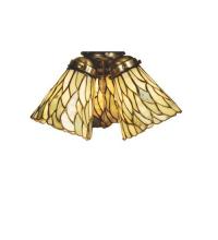 Meyda Yellow 65623 - 5"W Willow Jadestone Fan Light Shade