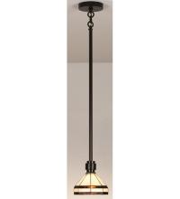 Meyda Yellow 72559 - 8" Wide Topridge Mini Pendant