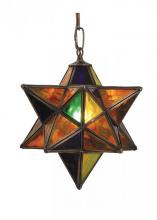 Meyda Yellow 72849 - 12" Wide Moravian Star Pendant