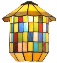 Meyda Yellow 72855 - 8" Wide Meyer Lantern Shade