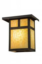 Meyda Yellow 73550 - 12" Wide Hyde Park T Mission Wall Sconce