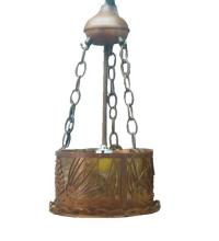 Meyda Yellow 77904 - 10"W Mountain Pine Inverted Pendant