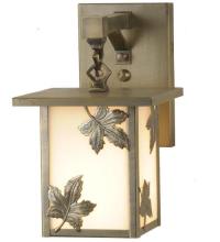 Meyda Yellow 89245 - 6.5"W Hyde Park Maple Leaf Hanging Wall Sconce