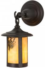 Meyda Yellow 90846 - 6"W Fulton Winter Pine Hanging Wall Sconce