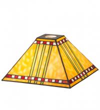 Meyda Yellow 99150 - 10" Square Prairie Corn Shade