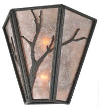 Meyda Yellow 99385 - 14"W Branches Wall Sconce