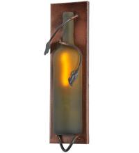 Meyda Yellow 99633 - 4"W Tuscan Vineyard Wine Bottle Wall Sconce