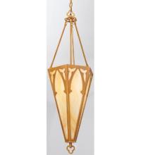 Meyda Yellow 99726 - 14"W Church Inverted Pendant