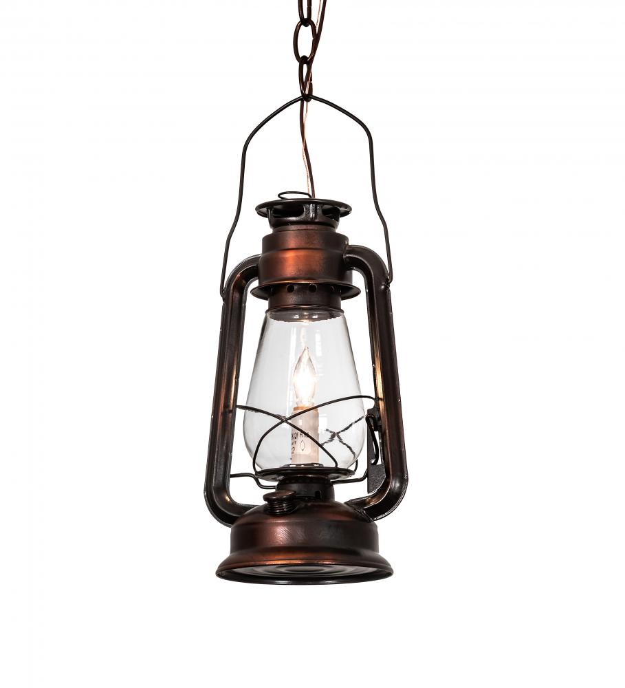 7" Wide Miners Lantern Mini Pendant