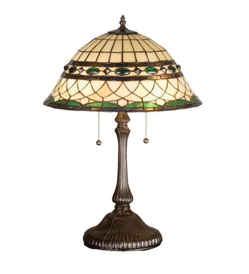 23"H Tiffany Roman Table Lamp