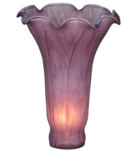 Meyda Blue 10694 - 4" Wide X 6" High Lavender Pond Lily Shade