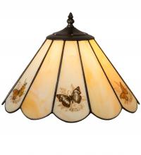 Meyda Blue 218817 - 13" Wide Butterfly Shade