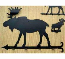 Meyda Blue 22779 - 24"L Moose Coat Rack