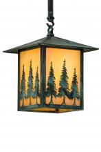 Meyda Blue 229695 - 9" Square Seneca Tall Pines Pendant