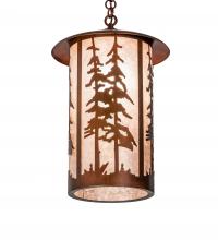 Meyda Blue 230733 - 14" Wide Fulton Great Pines Pendant