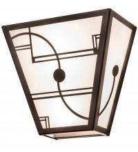 Meyda Blue 247068 - 13" Wide Revival Deco Wall Sconce