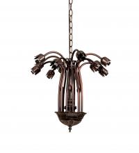 Meyda Tiffany 10335 - 24" Wide Pond Lily 12 Light Chandelier Hardware