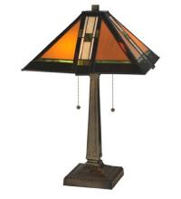 Meyda Tiffany 119654 - 22"H Montana Mission Table Lamp