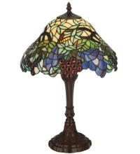 Meyda Tiffany 125093 - 18.5"H Spiral Grape Accent Lamp