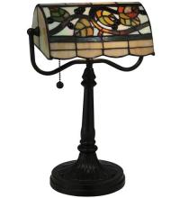 Meyda Tiffany 130760 - 15"H Vineyard Banker's Lamp