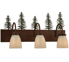 Meyda Tiffany 135960 - 24" Wide Tall Pines 3 Light Vanity Light