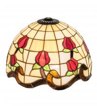 Meyda Tiffany 13865 - 12" Wide Roseborder Shade