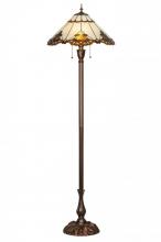 Meyda Tiffany 144409 - 63"H Shell with Jewels Floor Lamp