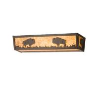 Meyda Tiffany 15382 - 24"W Buffalo Vanity Light