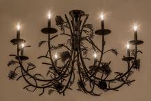 Meyda Tiffany 161106 - 42" Wide Pinecone 8 Light Chandelier