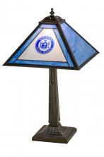 Meyda Tiffany 180387 - 22"H Personalized State Trooper Table Lamp