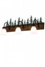 Meyda Tiffany 180396 - 30" Wide Tall Pines 3 Light Vanity