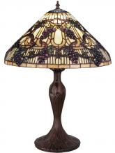 Meyda Tiffany 181599 - 23" High Jeweled Grape Table Lamp