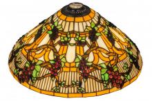 Meyda Tiffany 182492 - 20" Wide Jeweled Grape Shade