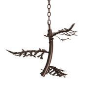 Meyda Tiffany 190126 - 28" Wide Pine Branch Pendant