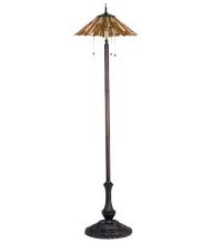 Meyda Tiffany 19194 - 63"H Delta Jadestone Floor Lamp