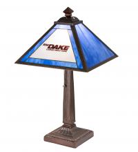 Meyda Tiffany 219517 - 23" High Personalized Mission Table Lamp