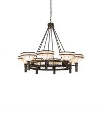 Meyda Tiffany 245369 - 60" Wide Topridge 8 Light Chandelier