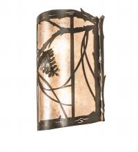 Meyda Tiffany 246792 - 10" Wide Whispering Pines Wall Sconce