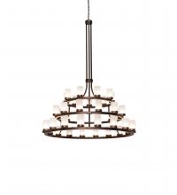 Meyda Tiffany 247337 - 72" Wide Loxley 39 Light Three Tier Chandelier