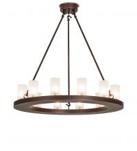 Meyda Tiffany 247663 - 36" Wide Loxley 12 Light Chandelier