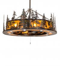 Meyda Tiffany 247782 - 48" Wide Tall Pines Chandel-Air