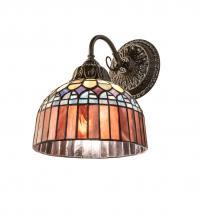 Meyda Tiffany 250016 - 8" Wide Tiffany Candice Wall Sconce