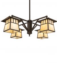 Meyda Tiffany 250681 - 47" Wide Stillwater 4 Light Chandelier