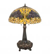 Meyda Tiffany 252640 - 31" High Rose Bouquet Table Lamp